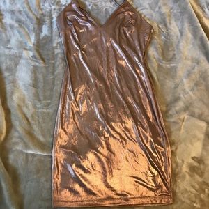 rose gold dress